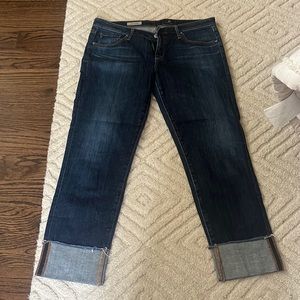 the stevie cuff jeans cropped and cuffed